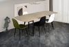 Joss Dining Table with 65-83"W Butterfly Extension, Metal - Natural | Table de salle à manger Joss de 65 po à 83 po (L) avec rallonge papillon, en métal - naturelle