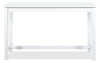 Noah 60” Modern Dinette with 3 Counter-Height Stools and USB Ports - White | Coin-repas moderne Noah de 60 po avec 3 tabourets de hauteur comptoir et ports USB - blanche