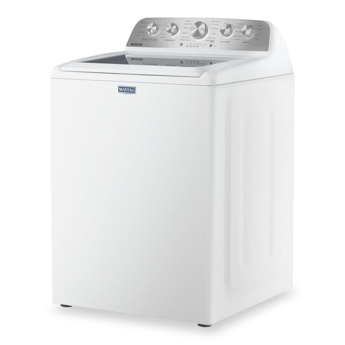 Maytag 5.5 Cu Ft. Top Load Agitator Washer with Pet Pro Option – White - MTW5605RW