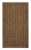 Hanson 50” Traditional Pine Coffee Table with Storage and Casters - Toasted Nutmeg | Table à café traditionnelle Hanson de 50 po en pin - muscade grillée