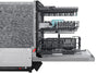 Samsung 24" 38 dBA Top-Control Dishwasher with AI Wash and Third Rack - Stainless Steel - DW90F89T0USRAA | Lave-vaisselle Samsung de 24 po et de 38 dBA avec commandes sur le dessus, nettoyage avec IA et 3e panier - DW90F89T0USRAA | DW90F89A