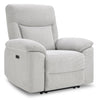Spencer 41.3" Chenille Fabric Power Reclining Chair - Grey | Fauteuil à inclinaison électrique Spencer de 41,3 po en tissu de chenille - gris