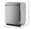 Maytag 24" 47 dBA Built-In Dishwasher – Fingerprint Resistant Stainless Steel - MDTS7024SZ | Lave-vaisselle encastré Maytag de 24 po et de 47 dBA  - acier inoxydable résistant aux traces de doigts - MDTS7024SZ