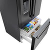 Bosch 21.6 Cu. Ft. French-Door Bottom Mount Refrigerator - Black Stainless Steel - B36CD52SNB | Réfrigérateur Bosch de 21,6 pi³ à portes françaises à congélateur inférieur - Acier inoxydable noir - B36CD52SNB