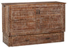 Parker Cabinet Bed, Weathered Brown - Queen Size | Lit escamotable Parker, marron vieilli -  format grand lit