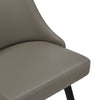 Nash Counter-Height Stool with Swivel Seat & Vegan Leather Fabric, 26.5"H, Wood & Metal - Taupe | Tabouret 26.5 po Nash de hauteur comptoir en tissu de cuir végétalien, bois et en métal avec siège pivotant - taupe