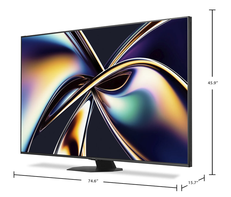 HISENSE 85\" U88QG Mini-LED Pro QLED 4K UHD AI Smart Google TV (85U88QG) - 2025 Model