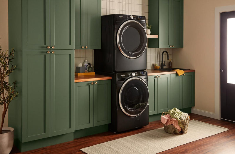 Whirlpool 5.8 Cu. Ft. Front-Load Washer with FreshFlow™ Vent System and 7.4 Cu. Ft. Electric Dryer 