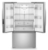Whirlpool 36" 31 Cu. Ft. French-Door Refrigerator with Ice Maker - Stainless Steel - WRFF3136SZ | Réfrigérateur Whirlpool de 36 po et de 31 pi3 à portes françaises avec machine à glaçons - acier inoxydable - WRFF3136SZ | WRFF313Z