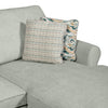 Scott Living Haven 3-Piece Left-Facing Chenille Fabric Cuddler Sleeper Sectional with Storage - Seafoam Blue | Sofa-lit sectionnel enveloppant de gauche Haven de Scott Living 3 pièces en tissu de chenille avec rangement - écume de mer