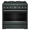 KitchenAid 5.1 Cu. Ft. Dual Fuel Range with No Preheat Air Fry – Juniper - KFDS936SJP | Cuisinière hybride KitchenAid de 5,1 pi3 avec friture à air sans préchauffage - genévrier - KFDS936SJP