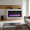 Mirage 42" Modern Electric Free Standing Wall Mountable Fireplace - Black | Foyer électrique moderne Mirage de 42 po - noir