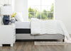 Rhodes 3-Piece King Comforter Set - White | Ensemble d’édredon Rhodes 3 pièces pour très grand lit - blanc