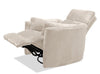 Remi 38" Fabric Swivel Glider Power Reclining Chair with USB ports – Taupe  | Fauteuil pivotant coulissant à inclinaison électrique Remi de 38 po en tissu avec ports USB - taupe