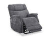Claire 34" Chenille Fabric Power Lift Reclining Chair - Granite Grey | Fauteuil basculeur à inclinaison électrique Claire de 34 po en tissu de chenille - gris granite