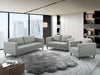 Metro 57" Fabric Loveseat with Tufted Seat Cushions and Reversible Back Cushions - Grey | Causeuse Metro de 57 po en tissu avec coussins de siège capitonnés et coussins de dossier réversibles - grise