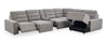 Shaquille O’Neal Home Prestige 7-Piece Right-Facing Sectional with Power Reclining and Power Sliding – Grey | Sofa sectionnel de droite Prestige de Shaquille O’Neal Home 7 pièces avec inclinaison et coulissement électrique - gris