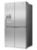 Hisense 36" 22.5 Cu. Ft. Couter-Depth French 4-Door Refrigerator - Stainless Steel - RQ23G4FSEI | Réfrigérateur Hisense de 22,5 pi3 et de 36 po de profondeur comptoir à 4 portes françaises - acier inoxydable - RQ23G4FSEI