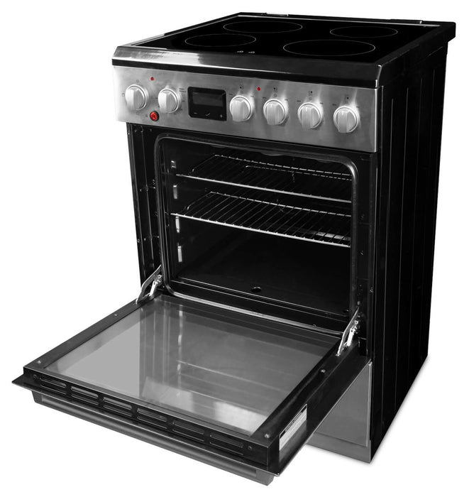 Danby 24\" 2.5 Cu. Ft. Electric Range with TruAirFry - Stainless Steel - DRCA240BSSC