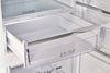 Unique Classic Retro 28" 17 Cu Ft. Bottom Mount Refrigerator - White - UNQ-455L W AC | Réfrigérateur Classic Rétro d’Unique de 28 po et de 17 pi3 à congélateur inférieur - blanc - UNQ-455L W AC