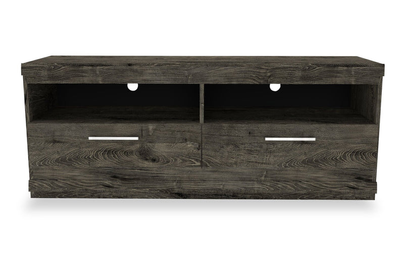Camden 102.7\" 3-Piece Entertainment Centre with Storage and Cable Management for TVs up to 60\" - Alabaster Oak