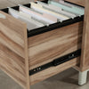 Harrison 15.75" 2-Drawer Filing Cabinet - Kiln Acacia | Classeur Harrison de 15.75 po à 2 tiroirs - acacia séché au séchoir