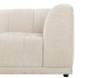 Kort & Co. Oaklyn Modular 38.5" Fabric Corner Chair with Tufted Seat Cushion – Beige | Fauteuil en coin modulaire Oaklyn Kort & Co. de 38,5 po en tissu avec coussin de siège capitonné - beige