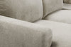 Voyage Modular 6-Piece Left-Facing Fabric Sectional with Console and Removable Back Cushions – Taupe | Sofa sectionnel modulaire de gauche Voyage 6 pièces en tissu avec console et coussins de dossier amovibles - taupe