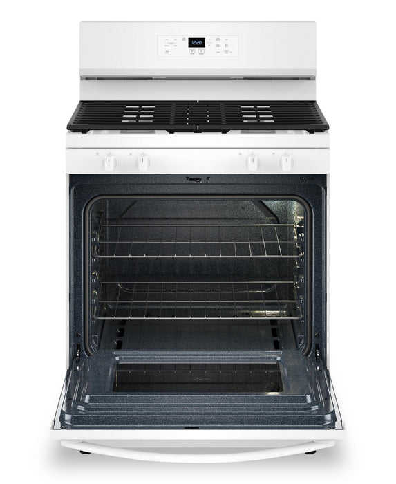 Whirlpool 30\" 5.3 Cu. Ft. Gas Range with SpeedHeat™ Burner - WFGS3530RW
