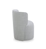 Zola Gliding Dining Chair with Polyester Fabric - Grey | Chaise de salle à manger coulissante Zola en tissu de polyester - grise