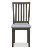Bryn 3pc Dining Package with 42" Round Drop-Leaf Table & 2 Chairs, Fabric - Dark Grey | Ensemble de salle à manger Bryn 3 pièces avec table ronde de 42 po à abattant et 2 chaises en tissu  - gris foncé