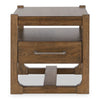 Gideon 24” Solid Wood Country-Style End Table - Brown | Table de bout Gideon de 24 po de style champêtre en bois massif - brun