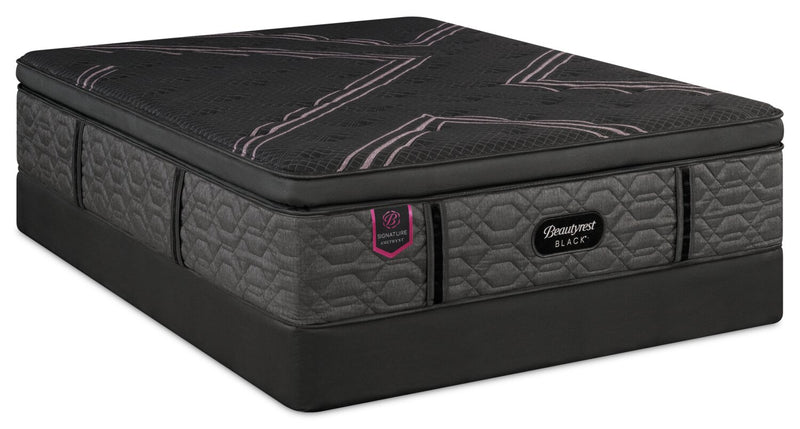 Beautyrest Black Signature Amethyst Eurotop Queen Mattress Set