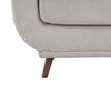 Cosmo 34" Fabric Chair with Tufted Back Cushion - Grey | Fauteuil Cosmo de 34 po en tissu avec coussin de dossier capitonné - gris