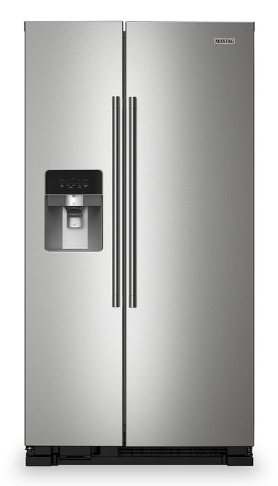 Maytag 36\" 25 Cu. Ft. Side-by-Side Refrigerator - Stainless Steel - MRSF4036PZ