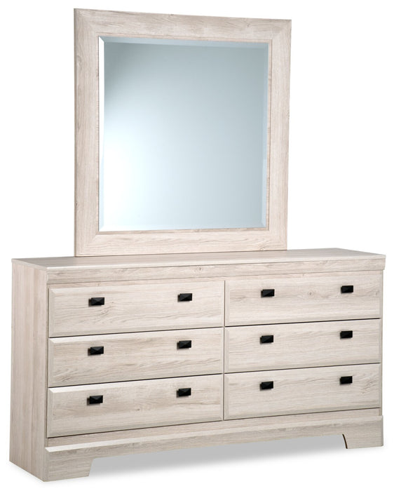 Yorkdale Bedroom 6-Drawer Dresser, 61.4\"W x 32.3\"H, Made in Canada - White