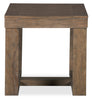 Jasper 24" End Table - Grey Brown | Table de bout Jasper de 24 po - brun-gris