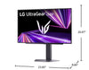 LG UltraGear™ GX7 27" OLED QHD Gaming Monitor | Moniteur de jeu DELO LG UltraGearMC GX7 QHD de 27 po