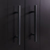 Kort & Co Vance 55" Cabinet – Matte Black  | Armoire Vance de Kort & Co. de 55 po - noir mat