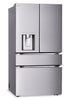 LG 36" 29 Cu. Ft. Standard-Depth MAX® 4-Door French-Door Refrigerator - LF29S9730S | Réfrigérateur LG MAXMC à 4 portes de 29 pi³ et de 36 po à profondeur standard - LF29S9730S | LF29S973