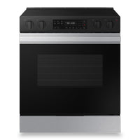 Samsung 6.3 Cu. Ft. Smart Electric Slide In Range with Voice Control - Stainless Steel - NSE6DG8100…