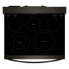 Whirlpool 5.3 Cu. Ft. Electric Range with Air Cooking – Black on Stainless - YWFES5730SV | Cuisinière électrique Whirlpool de 5,3 pi3 avec cuisson à air – noir sur acier inoxydable - YWFES5730SV