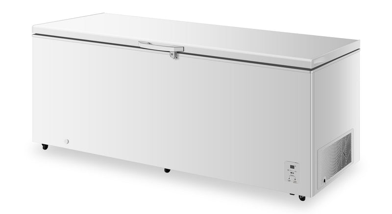 Hisense 25 Cu. Ft. Garage Ready Convertible Chest Refrigerator-Freezer - White - FC25D6CWD