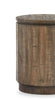 Elm 20” Round Rustic Pine End Table - Brown | Table de bout ronde rustique Elm de 20 po en pin - brune