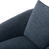 Rio 34.5" Chenille Fabric Swivel Accent Chair - Blue | Fauteuil d’appoint pivotant Rio de 34,5 po en tissu de chenille - bleu