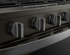 Whirlpool 30" 5 Cu. Ft. Gas Range with Air Cooking - Black-on-Stainless - WSGS5030SV | Cuisinière à gaz Whirlpool de 5 pi³ et de 30 po avec cuisson à air - noir sur acier inoxydable - WSGS5030SV