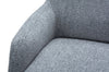 Monroe 29" Fabric Accent Chair with Metal Legs - Grey | Fauteuil d’appoint Monroe de 29 po en tissu avec pattes en métal - gris