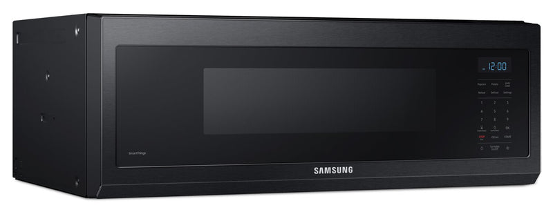 Samsung 1.1 Cu. Ft. Over-the-Range Microwave with 400 CFM - Matte Black Stainless Steel - ME11F7510MT/AC