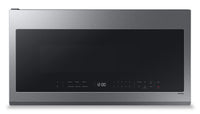 Samsung 2.1 Cu. Ft. Over-the-Range Microwave with 400 CFM and LED Display - Stainless Steel - ME21DG…
