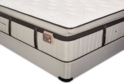 Stearns & Foster® Swansea Luxury Euro Pillowtop King Mattress Set | Ensemble matelas luxueux à Euro-plateau épais Stearns & Foster® Swansea pour très grand lit